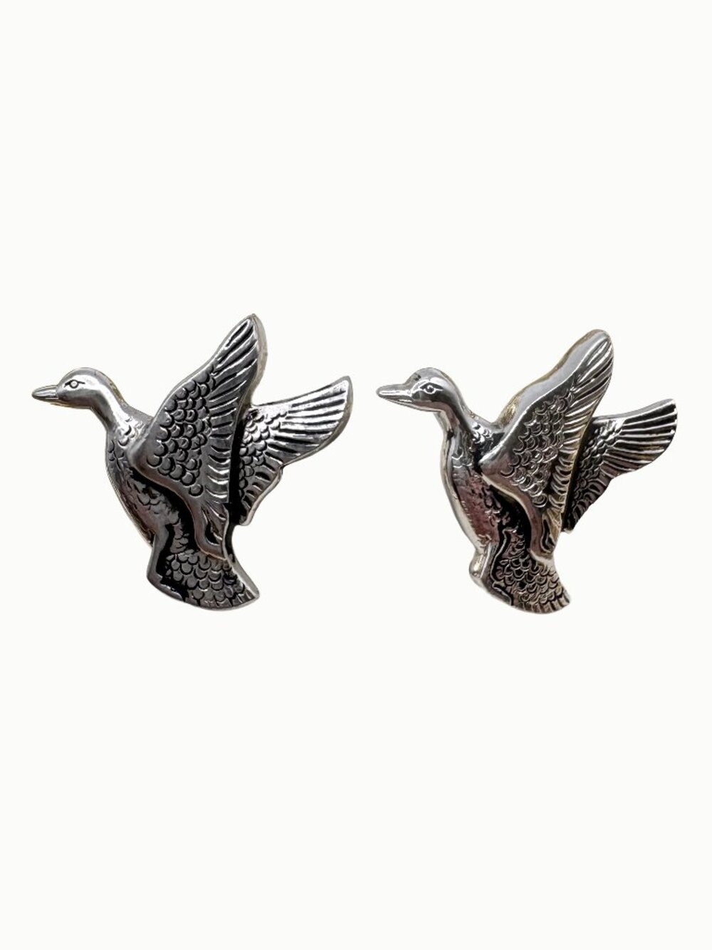 Vintage Swank Mallard Duck Cufflinks